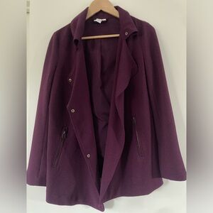 Preowned Bar III Light Jacket Coat Outerwear XS Purple